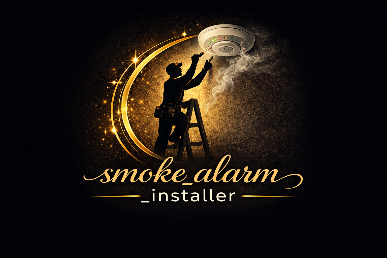 Smoke Alarm Installer Crosby Logo
